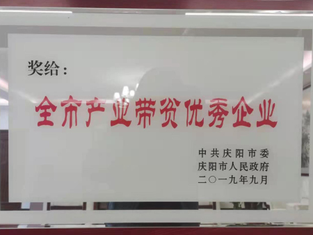 產(chǎn)業(yè)代貧優(yōu)秀企業(yè)