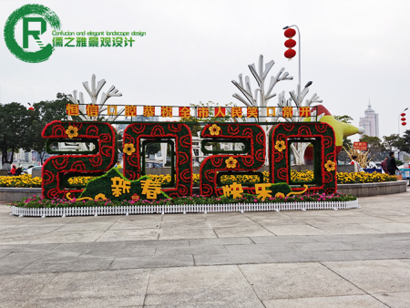 廣東河源綠雕案例