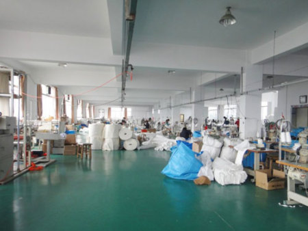 濾布濾袋成品加工車間