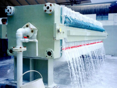 濾布施工現(xiàn)場