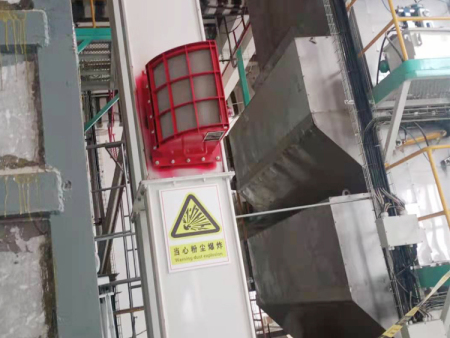 提升機無焰泄爆裝置