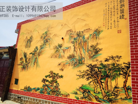 甘肃墙体彩绘