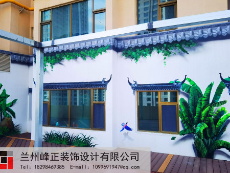 甘肃墙体彩绘