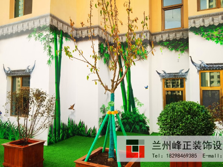 甘肃墙体彩绘