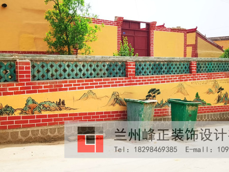 甘肃墙体彩绘