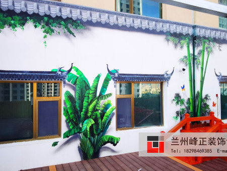 甘肃墙体彩绘