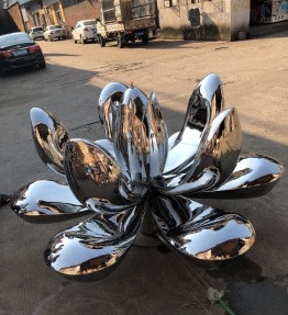 重慶景觀雕塑小品不銹鋼植物雕塑異型不銹鋼雕塑擺件