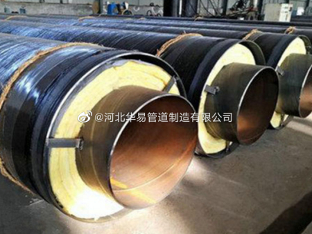 钢套钢蒸汽保温管