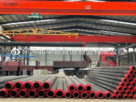 钢套钢蒸汽保温管