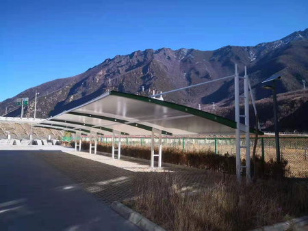膜结构车棚