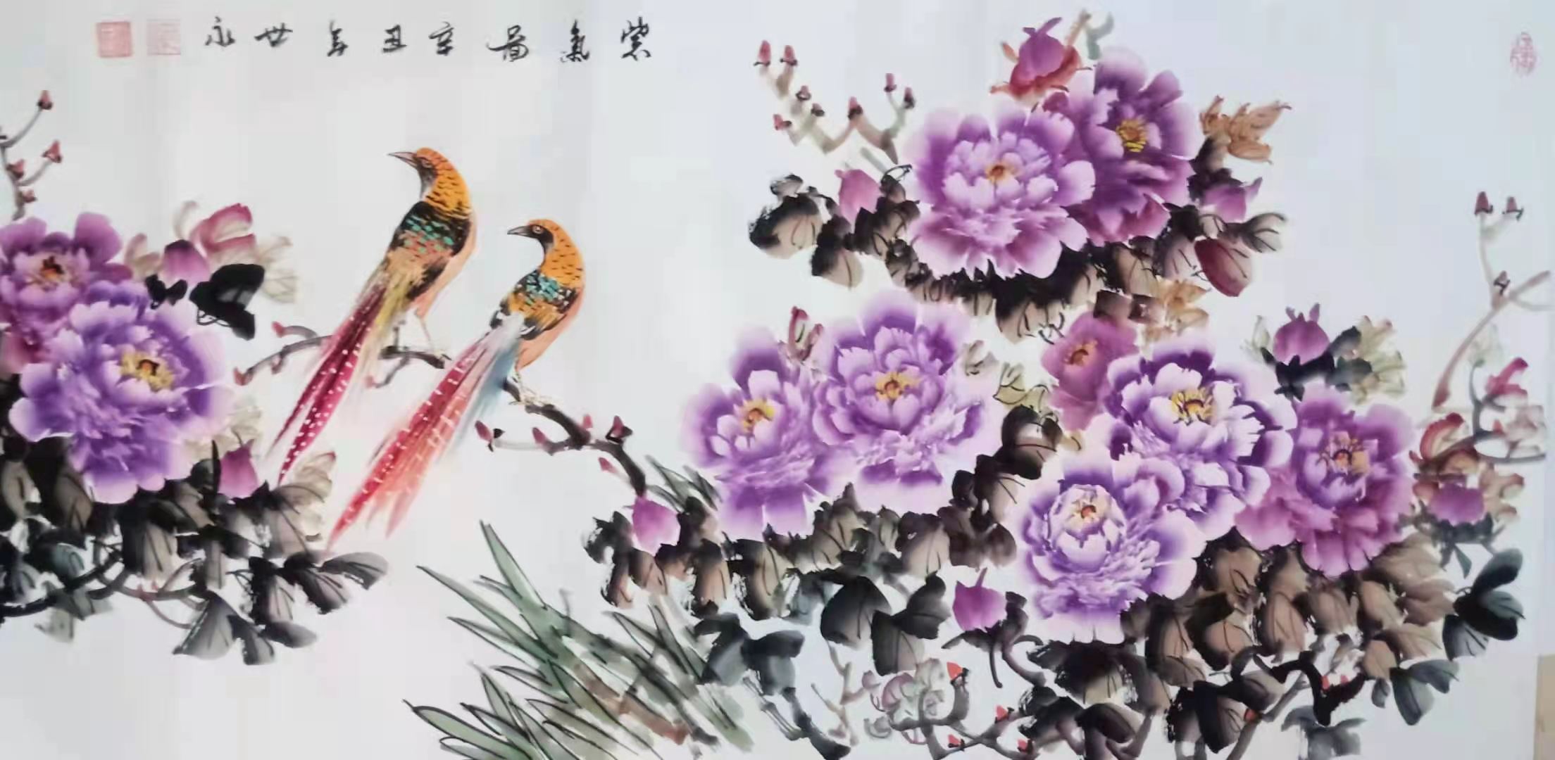 看画作诗