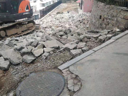 环翠楼街道同德社区老旧小区改造