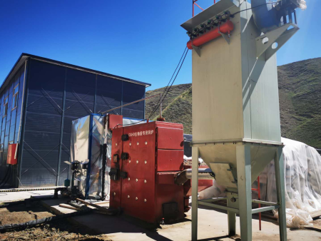 中鐵隧道局蘭張鐵路項目部二分部供暖、淋浴項目，供暖面積8000㎡