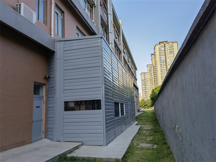 除塵風機隔音屏障 -工業降噪工程案例