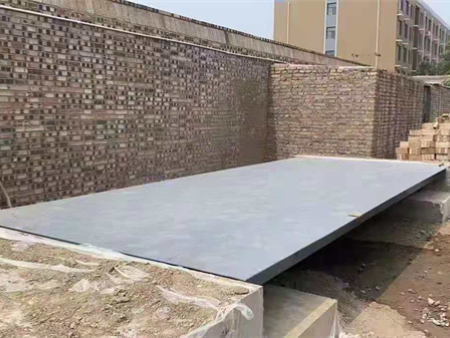 汽车衡安装现场