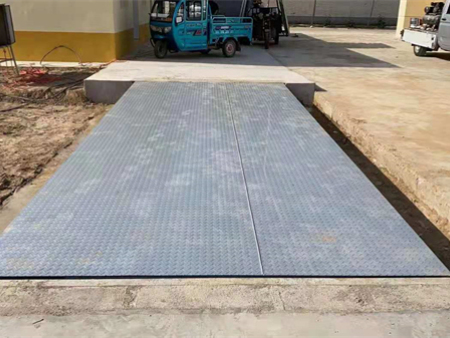 汽车衡安装现场