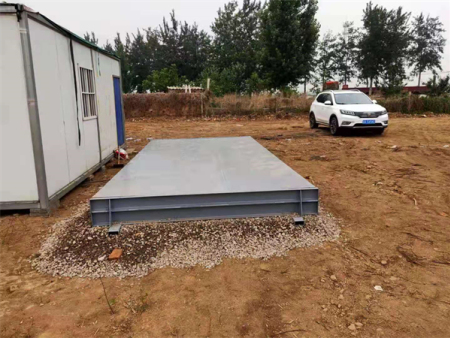 汽车衡安装现场