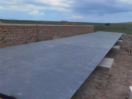 汽车衡安装现场