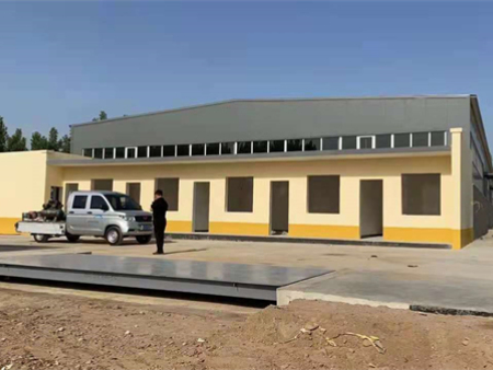 汽车衡安装现场