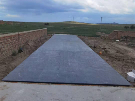 汽车衡安装现场