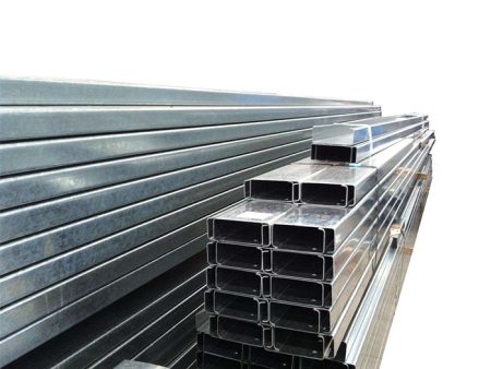 钢结构厂房建筑用料 C型钢檩条 抗压承重力强