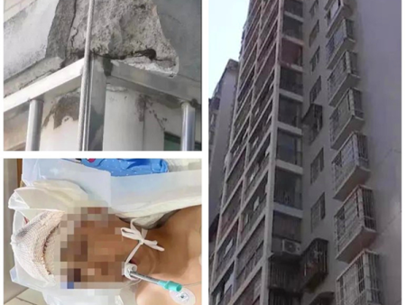 “早晚出事”！水泥塊從天而降，安全隱患何時消除？紅杉科創(chuàng)專利技術(shù)攻克老舊小區(qū)外墻改造難題