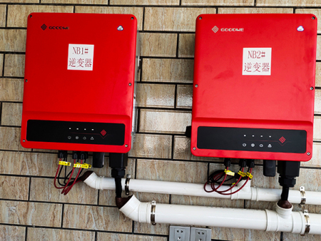 浦头社40KW光伏防水电站