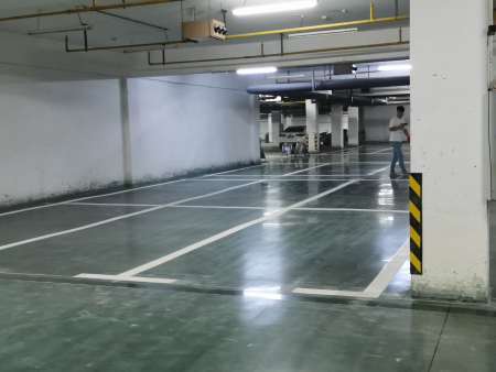 武汉小区地下停车场划线