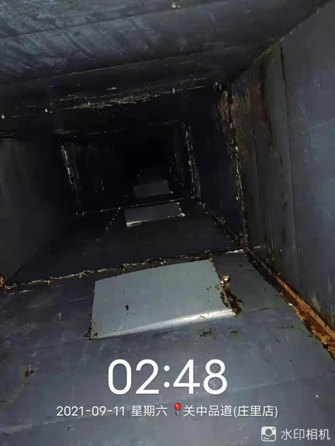 大型油煙管道清洗方法與報(bào)價(jià)_西安鑫山明