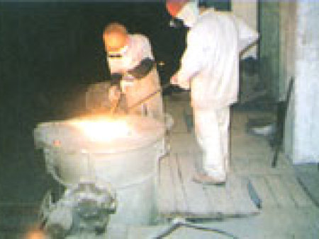 smelting and molding