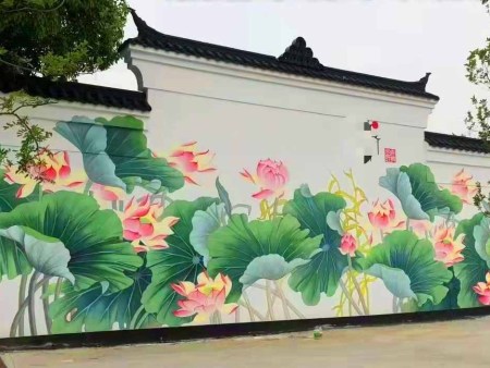 兰州墙体彩绘