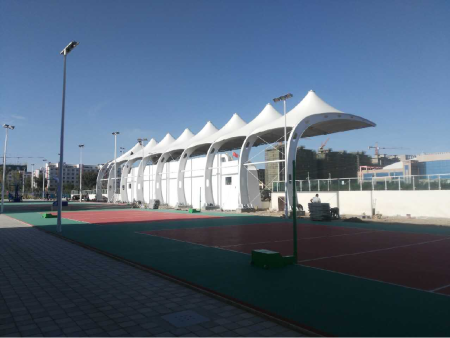 玉門市第三小學(xué)看臺膜結(jié)構(gòu)工程