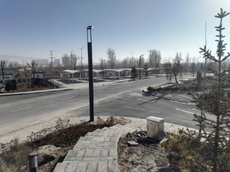 張掖二中新校區(qū)膜結(jié)構(gòu)自行車棚項(xiàng)目