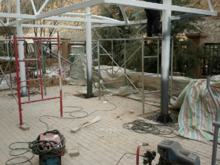 天水C塊地車棚膜結(jié)構(gòu)