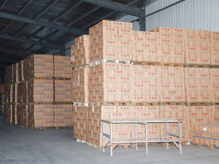 整装待发的成品仓库