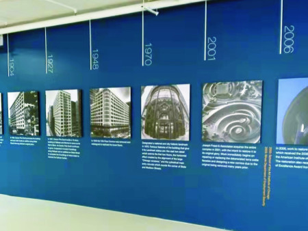 国外文化墙欣赏