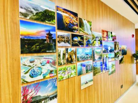 高级国外文化墙案例