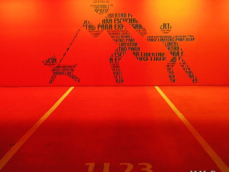 国外文化墙欣赏