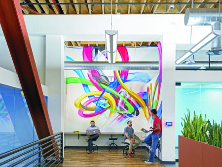 文化墙欣赏国外