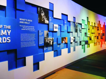 高级感国外文化墙案例