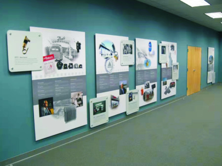 国外精美文化墙