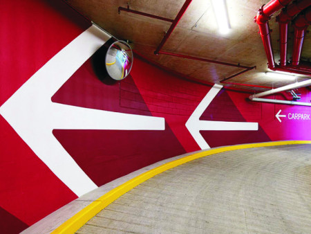 国外文化墙设计