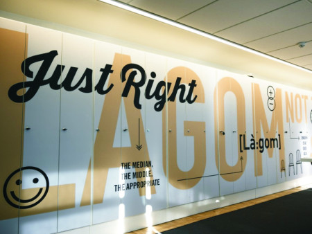 国外文化墙欣赏