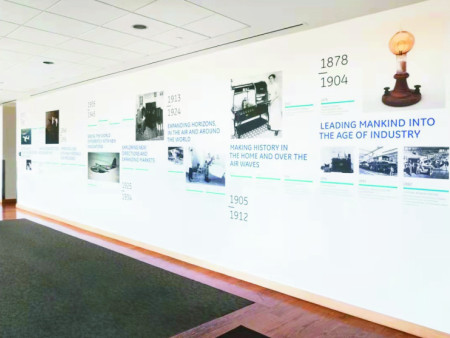 高级感外国文化墙