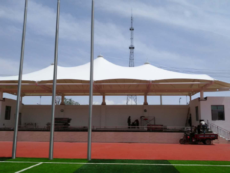 张掖市甘州区金安苑学校膜结构工程