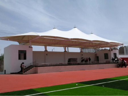 张掖市甘州区金安苑学校膜结构工程