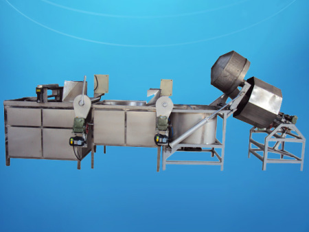 油炸、浸油、脫油、拌料組合