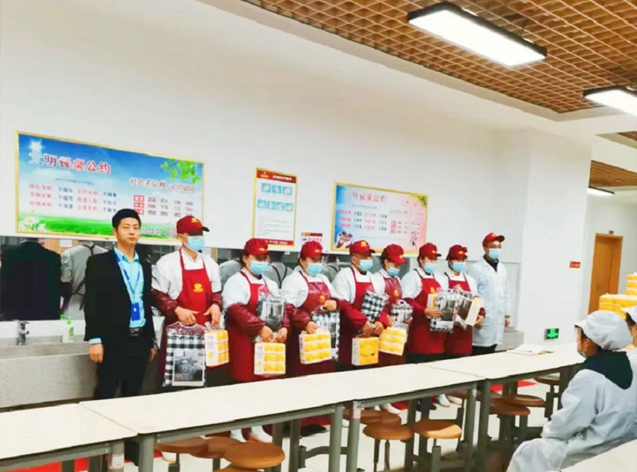榜样力量|记延安枣园北大培文学校食堂承包项目部的优胜员工