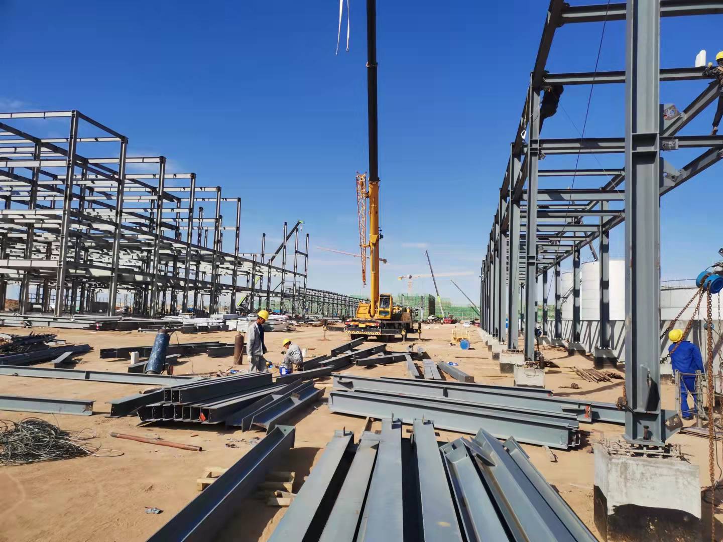 寧夏凱航實業 l 鋼結構廠房施工過程中的質量問題