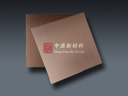 仿铜拉丝铝板